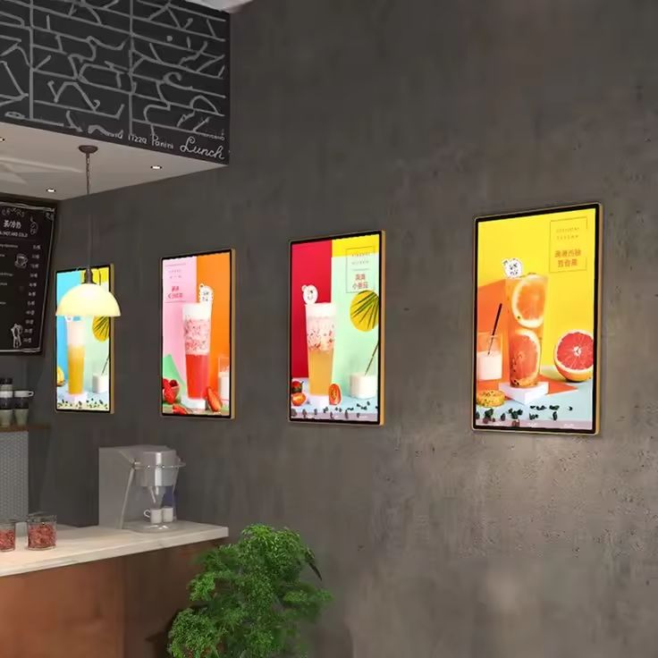 Display publicitario en centro comercial